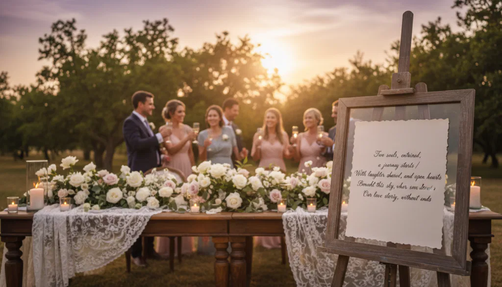 Gedicht zur Hochzeit