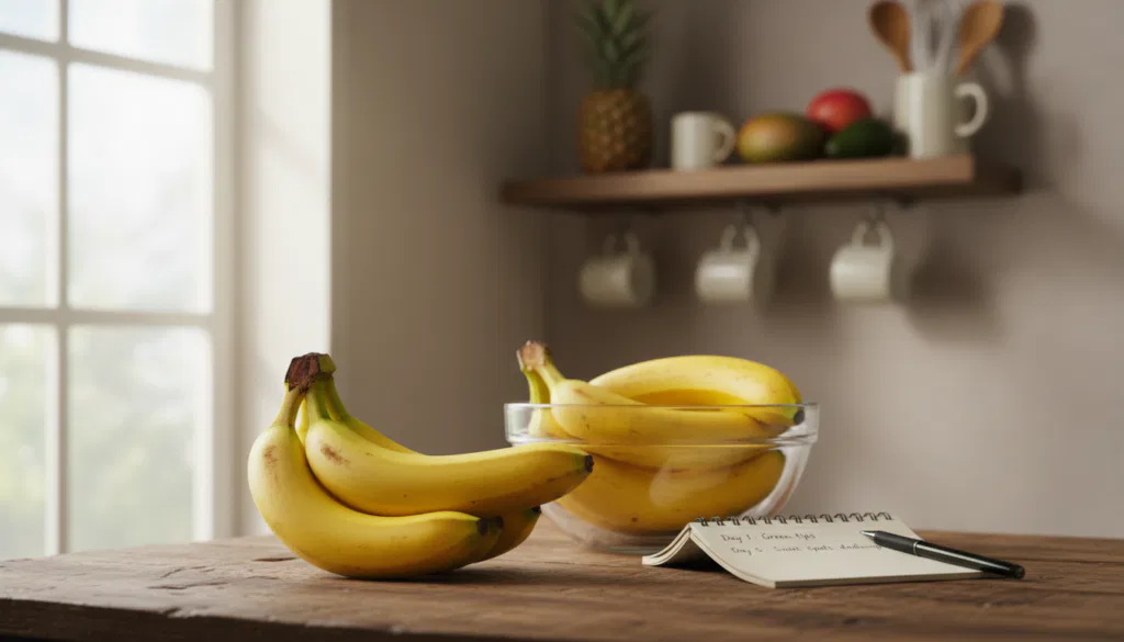 Praktische Beobachtung Bananen